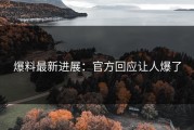 爆料最新进展：官方回应让人爆了